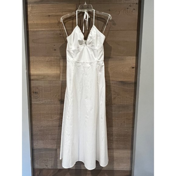 Favorite Daughter The Halting Traffic white Maxi Dress size 6 - Picture 5 of 11